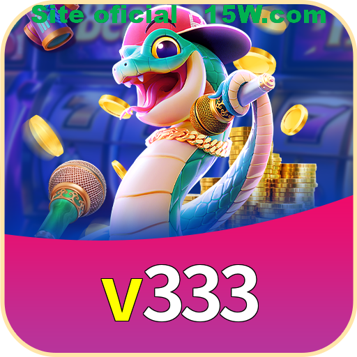 Imagem promocional da v333 mostrando a plataforma e suas vantagens